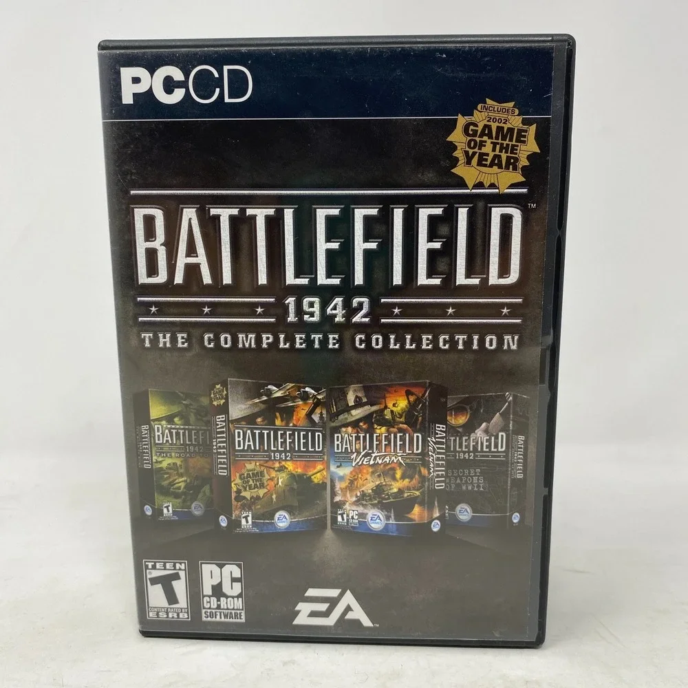 Battlefield 1942 The Complete Collection (PC, 8-Disc EA Release, 2004–2007)